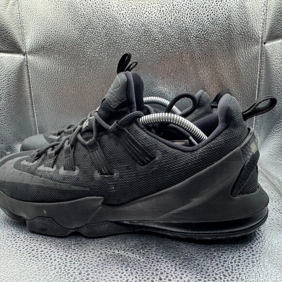 Size 11 Nike Lebron 13 Low Blackout Reflective Mens Athletic Sneakers 831925-001 main image 4